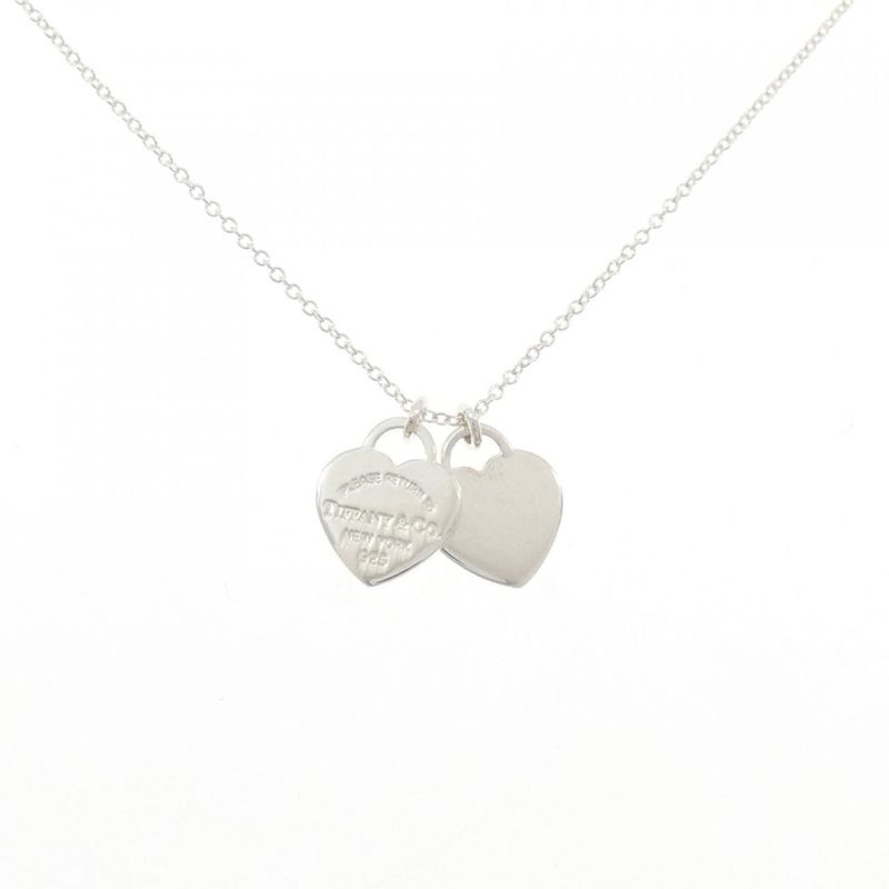 Tiffany & Co Return To Tiffany & Co Double Heart Mini Necklace