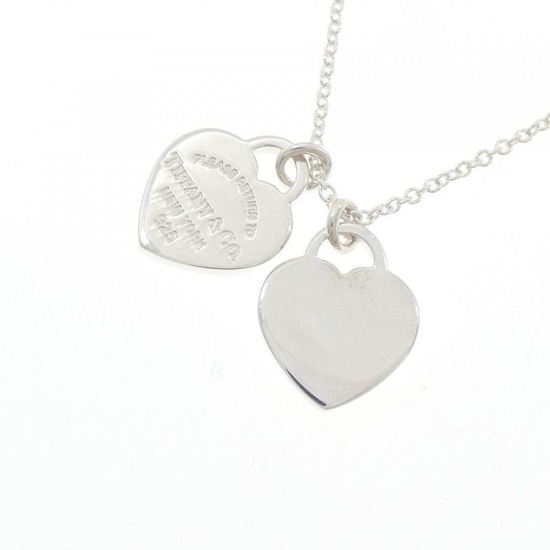 Tiffany & Co Return To Tiffany & Co Double Heart Mini Necklace