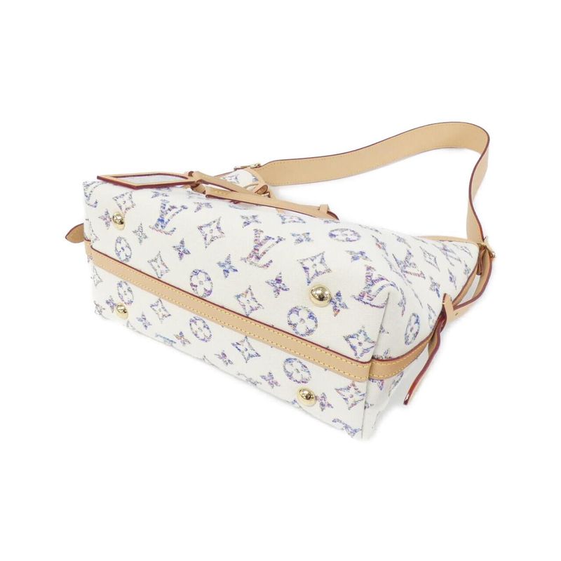 Louis Vuitton Tweed Monogram Multicolor Carryall NM PM M24707 Shoulder Bag