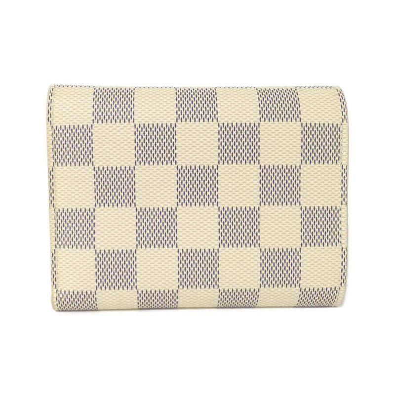 Louis Vuitton Damier Azure Portefeuille Victorine N64022 Wallet
