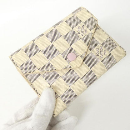 Louis Vuitton Damier Azure Portefeuille Victorine N64022 Wallet