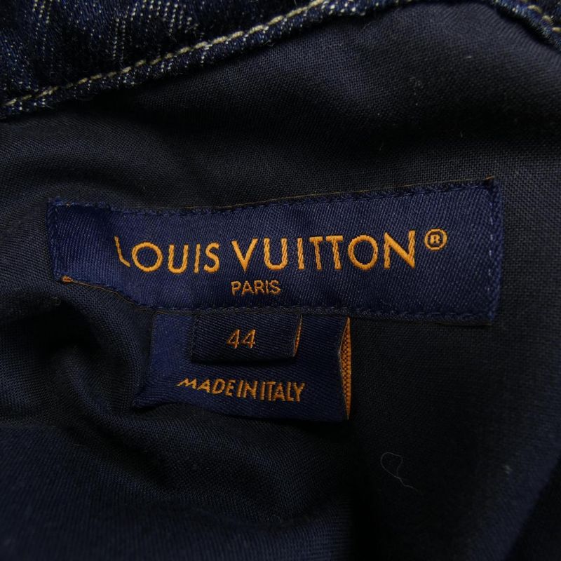 Louis Vuitton Denim Zip Up Jacket Ftve61ea6 Denim Jacket