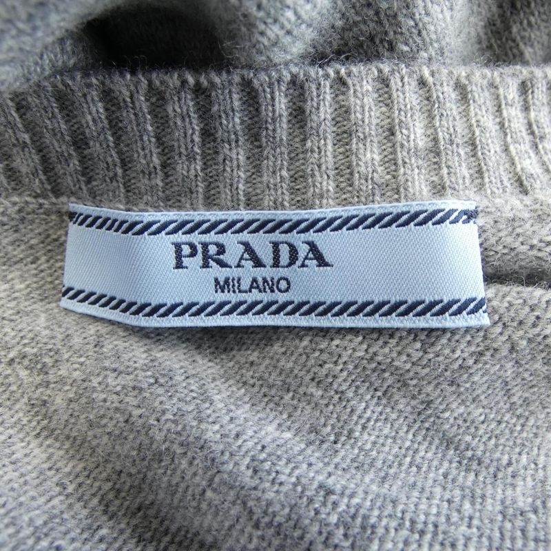 Prada Intarsia Logo P24s1l S221 11N1 Knit