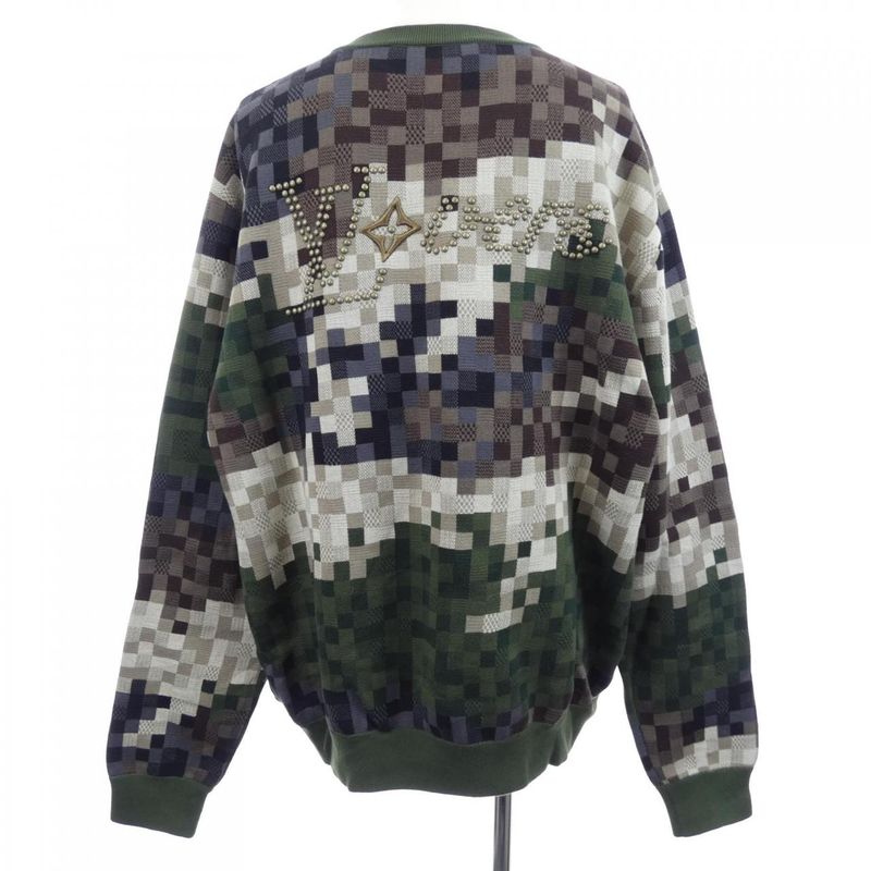 Louis Vuitton Damoflage Cotton Pullover Hqn72waur Knit