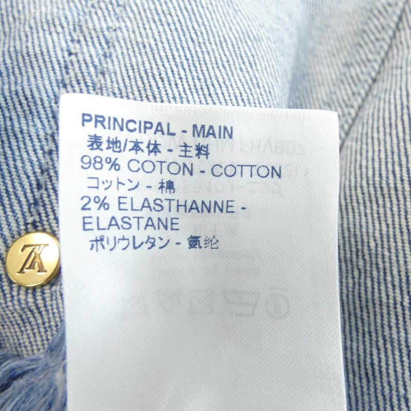 Louis Vuitton Fhvb07dhm Denim Jacket