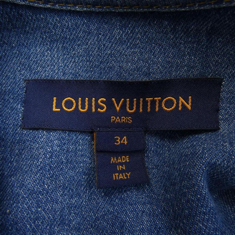 Louis Vuitton Fhvb07dhm Denim Jacket