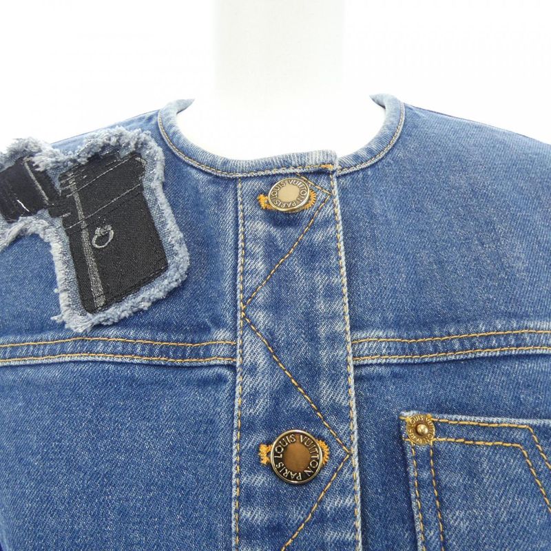 Louis Vuitton Fhvb07dhm Denim Jacket