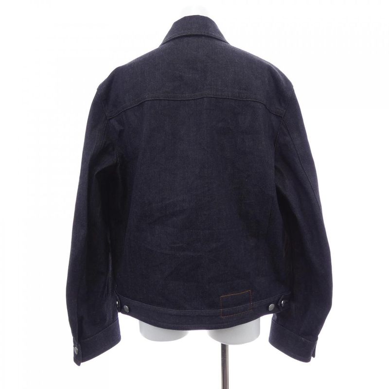 Hermes Icones AU Carre *31-5516 Denim Jacket
