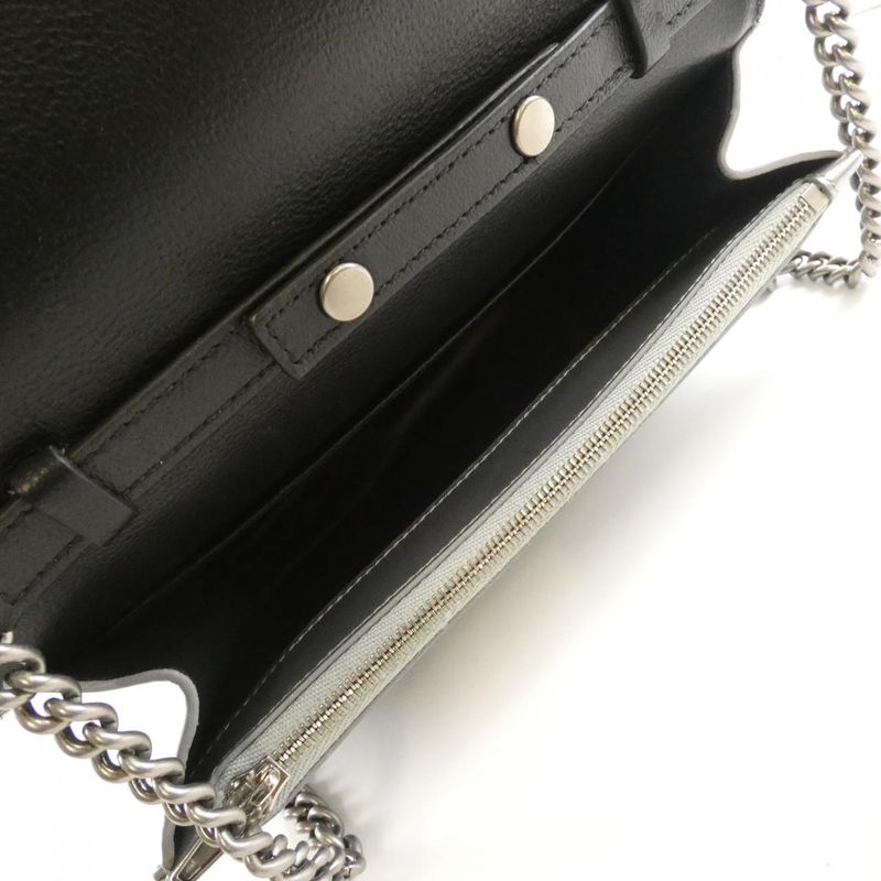Balenciaga B Wallet ON Chain ​​bag 593615 Ind3y Chain Wallet