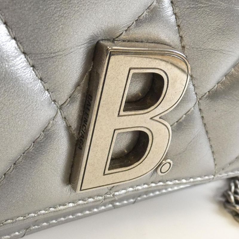 Balenciaga B Wallet ON Chain ​​bag 593615 Ind3y Chain Wallet