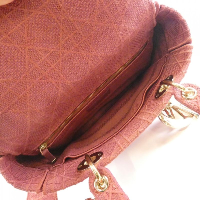 Christian Dior Lady D-light Medium M0565orey Bag
