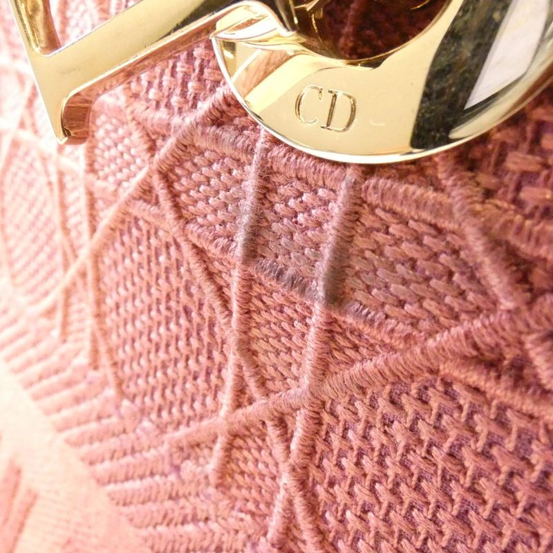 Christian Dior Lady D-light Medium M0565orey Bag