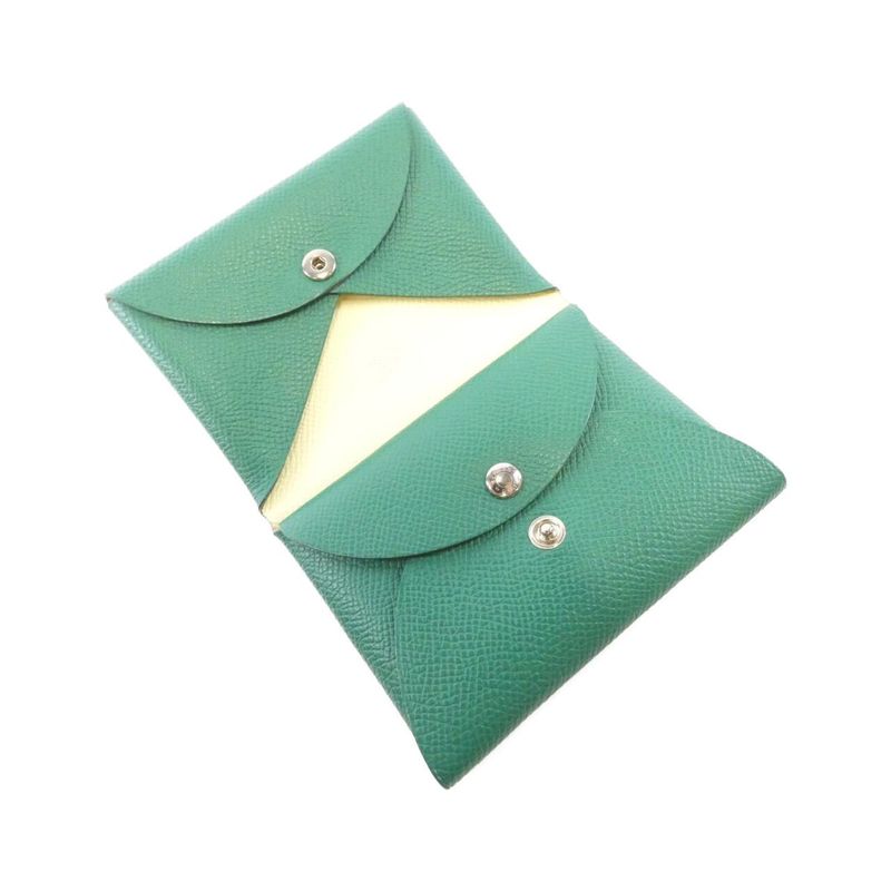 Hermes Calvi Duo Verso 083036ck Coin Case