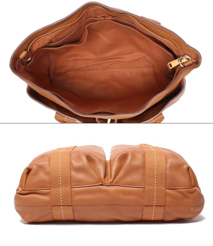 Hermes 2WAY Tote Bag Shoulder Bag Shoulder Bag □M Engraved Silver Hardware