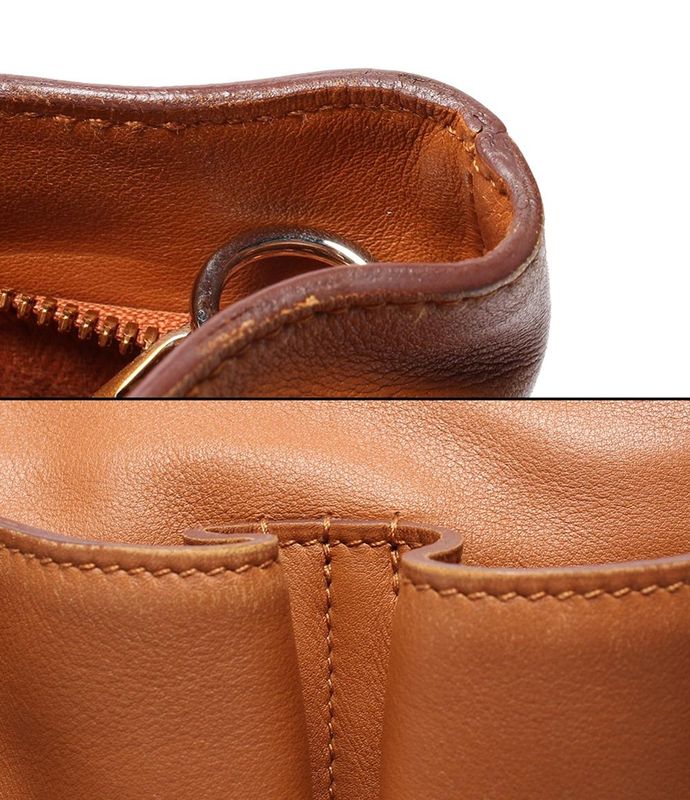 Hermes 2WAY Tote Bag Shoulder Bag Shoulder Bag □M Engraved Silver Hardware