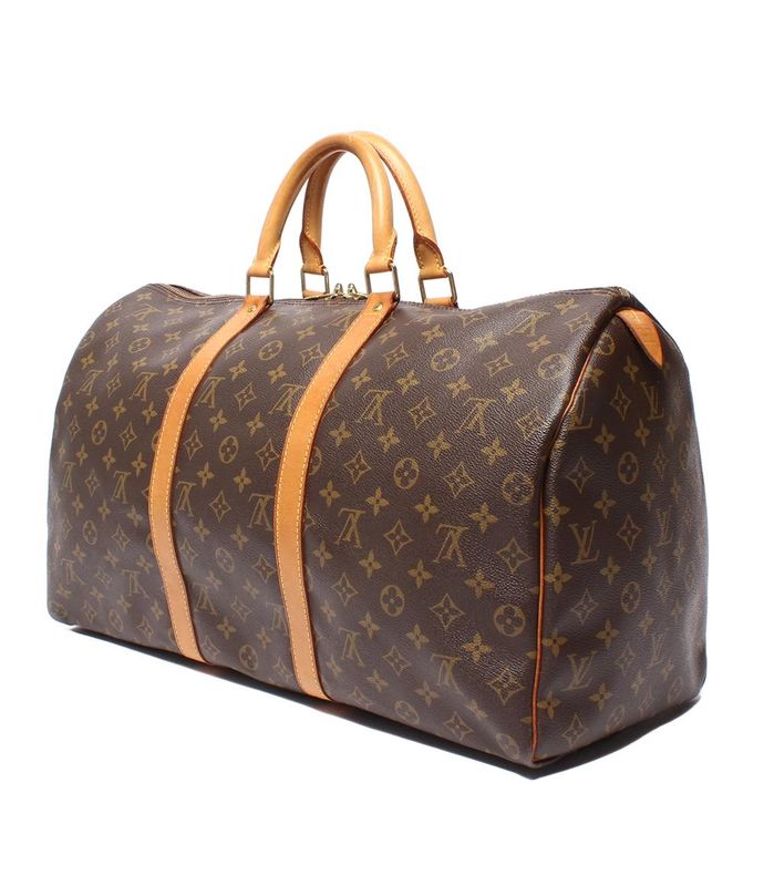Louis Vuitton Boston Bag Keepall 50 Monogram M41426 Men Women Louis Vuitton