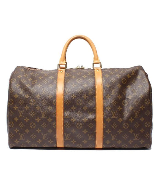 Louis Vuitton Boston Bag Keepall 50 Monogram M41426 Men Women Louis Vuitton
