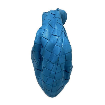 Bottega Veneta Handbag Mini The Jodie Blue Leather