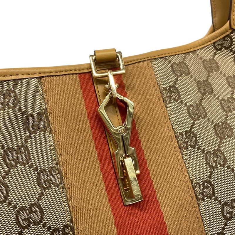 Gucci Shoulder Bag GG Pattern Kandensky 14057 Beige X Light Brown X Orange