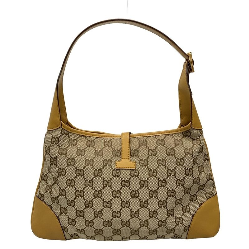 Gucci Shoulder Bag GG Pattern Kandensky 14057 Beige X Light Brown X Orange