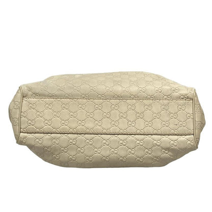 Gucci Handbag Sookieguccissima Line 211944 Ivory Leather