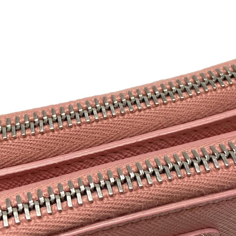 Prada Handbag Triangle Mini Pouch 1nr015 Petalo (pink) Chain Handle Re-nylon