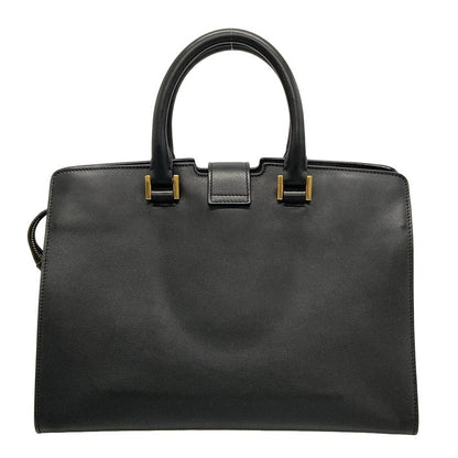 Saint Laurent Paris Handbag Cabas Bag Small 424869 Black Leather