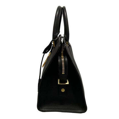 Saint Laurent Paris Handbag Cabas Bag Small 424869 Black Leather