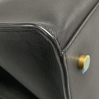 Saint Laurent Paris Handbag Cabas Bag Small 424869 Black Leather