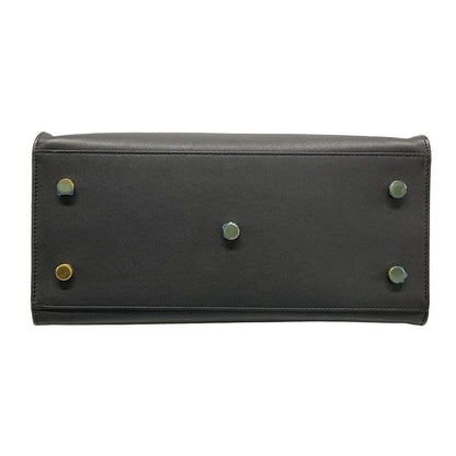 Saint Laurent Paris Handbag Cabas Bag Small 424869 Black Leather