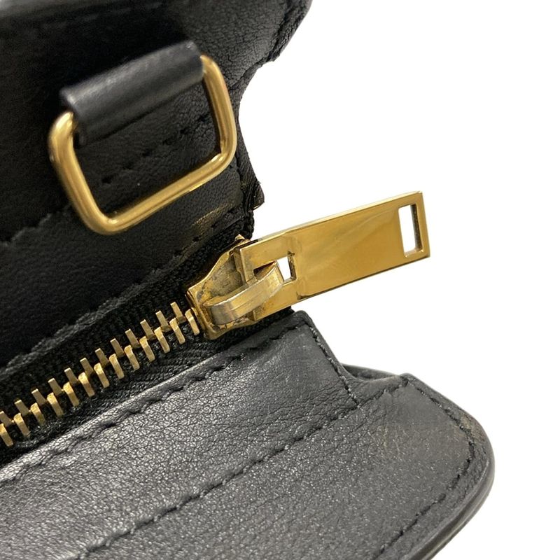 Saint Laurent Paris Handbag Cabas Bag Small 424869 Black Leather