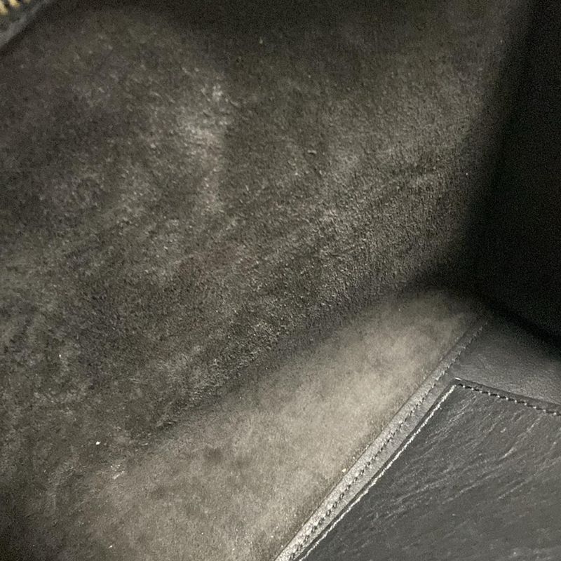 Saint Laurent Paris Handbag Cabas Bag Small 424869 Black Leather