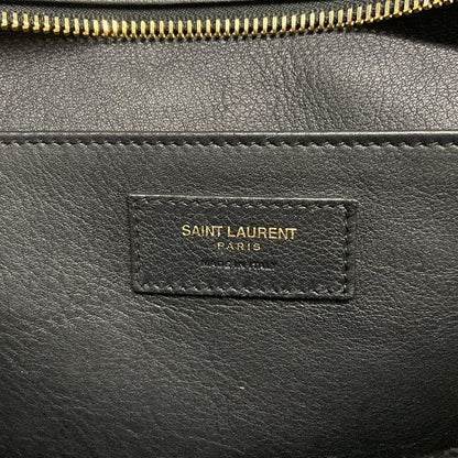 Saint Laurent Paris Handbag Cabas Bag Small 424869 Black Leather
