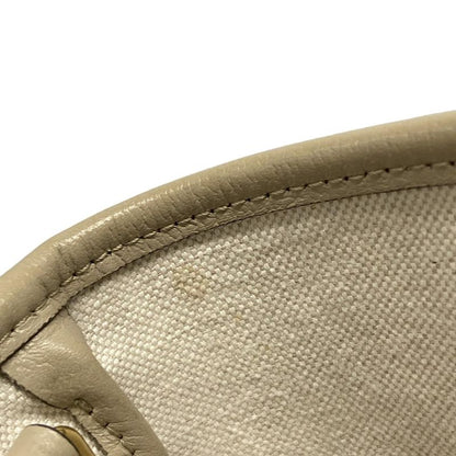 Gucci Tote Bag Double G Mini Tote Bag GG Supreme 811716 Gray X Ivory X Beige