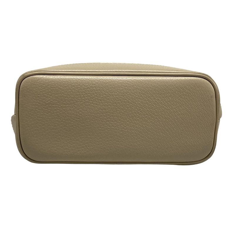 Gucci Tote Bag Double G Mini Tote Bag GG Supreme 811716 Gray X Ivory X Beige