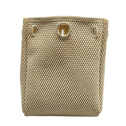 Hermes Shoulder Bag Herbag Her Bag TPM Black Silver Hardware Leather