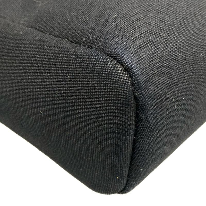 Hermes Shoulder Bag Herbag Her Bag TPM Black Silver Hardware Leather