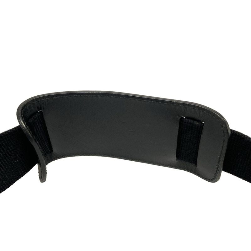 Gucci Shoulder Bag GG Supreme 387514 Dark Gray X Light Gray X Black Leather