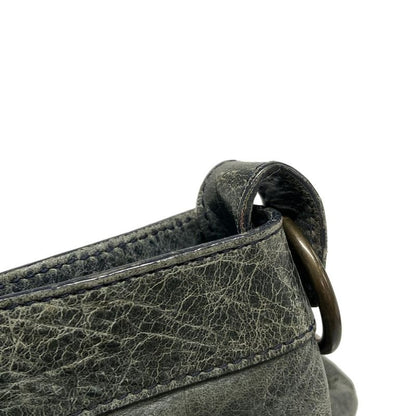 Balenciaga Handbag The First 103208 Green Leather