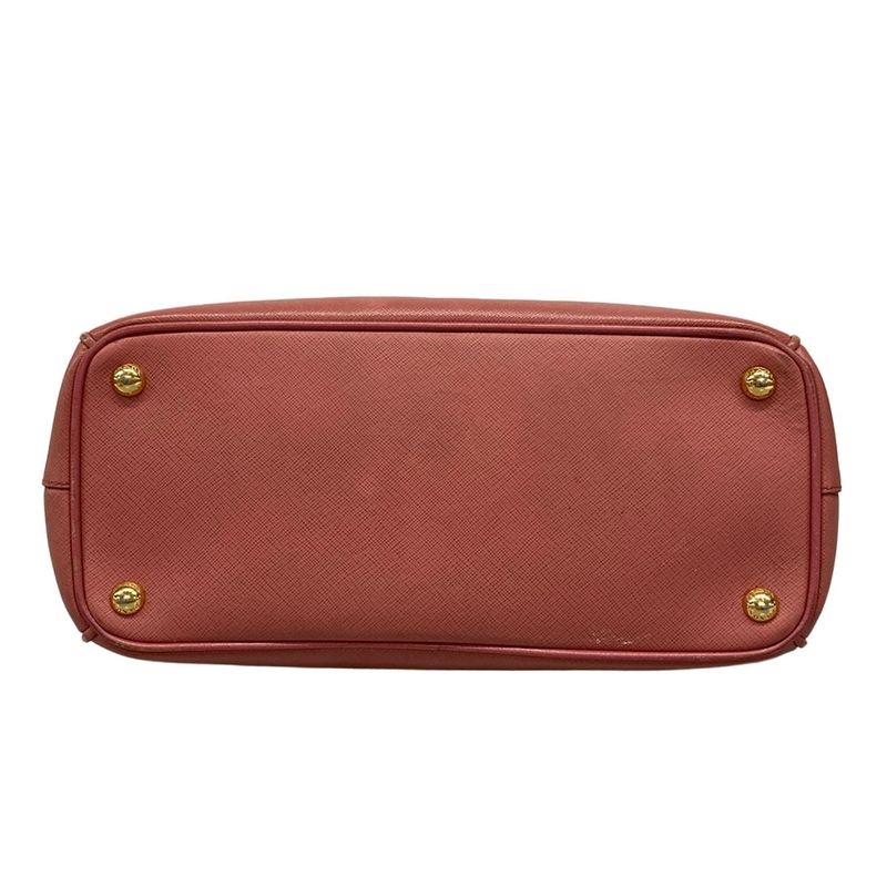 Prada Tote Bag Galleria Bag Pink Leather