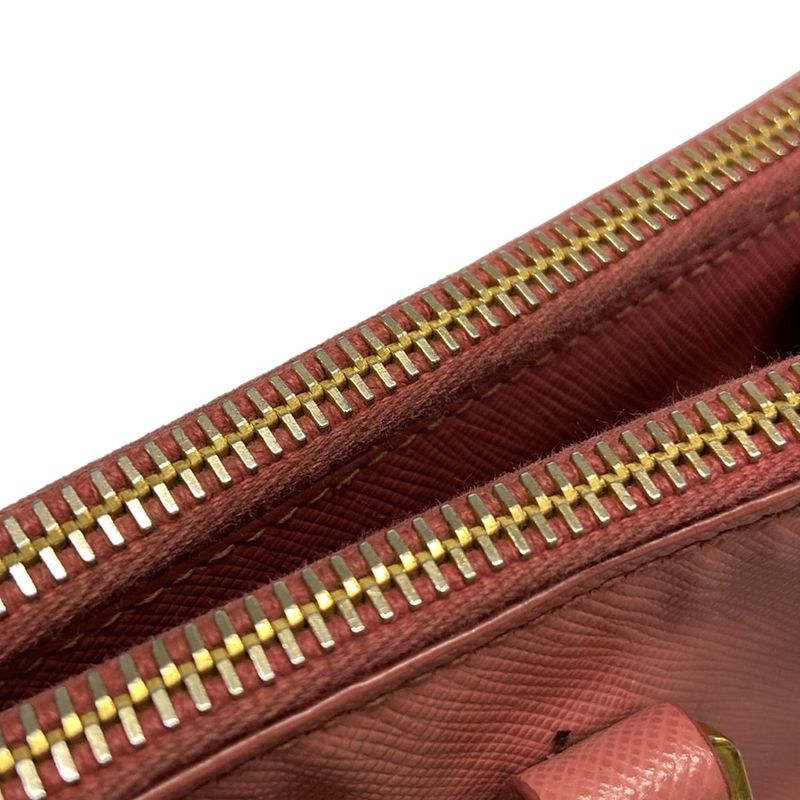 Prada Tote Bag Galleria Bag Pink Leather
