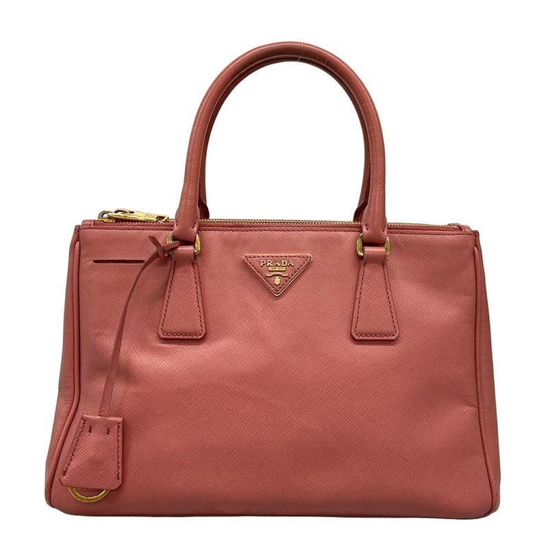 Prada Tote Bag Galleria Bag Pink Leather