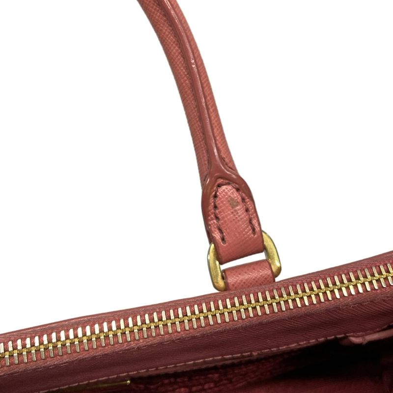 Prada Tote Bag Galleria Bag Pink Leather