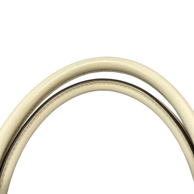 Gucci Handbag Sookie GG Pattern 223974 Dark Brown X Beige X Ivory Leather