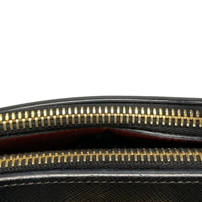 Prada Tote Bag Galleria Small Bag Black X Red Paradigm Leather