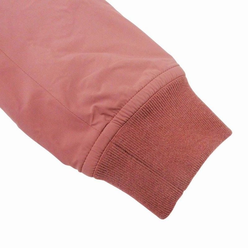 Hermes Nylon Parka Jacket Blouson Outerwear Hooded Cashmere Lining Leather Zip