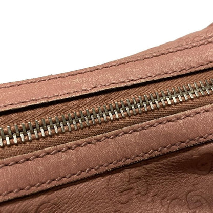 Gucci Shoulder Bag GG Twinsguccissima Line 232962 Pink Leather