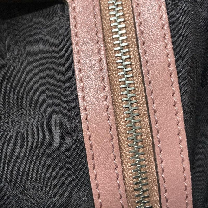 Gucci Shoulder Bag GG Twinsguccissima Line 232962 Pink Leather