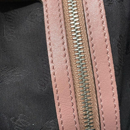 Gucci Shoulder Bag GG Twinsguccissima Line 232962 Pink Leather