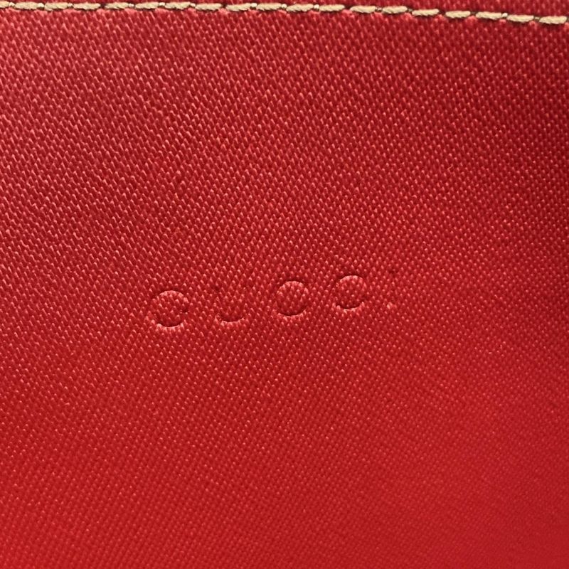 Gucci Tote Bag GG Kaleido Medium Reversible Leather Tote Bag 368568 Dark Brown